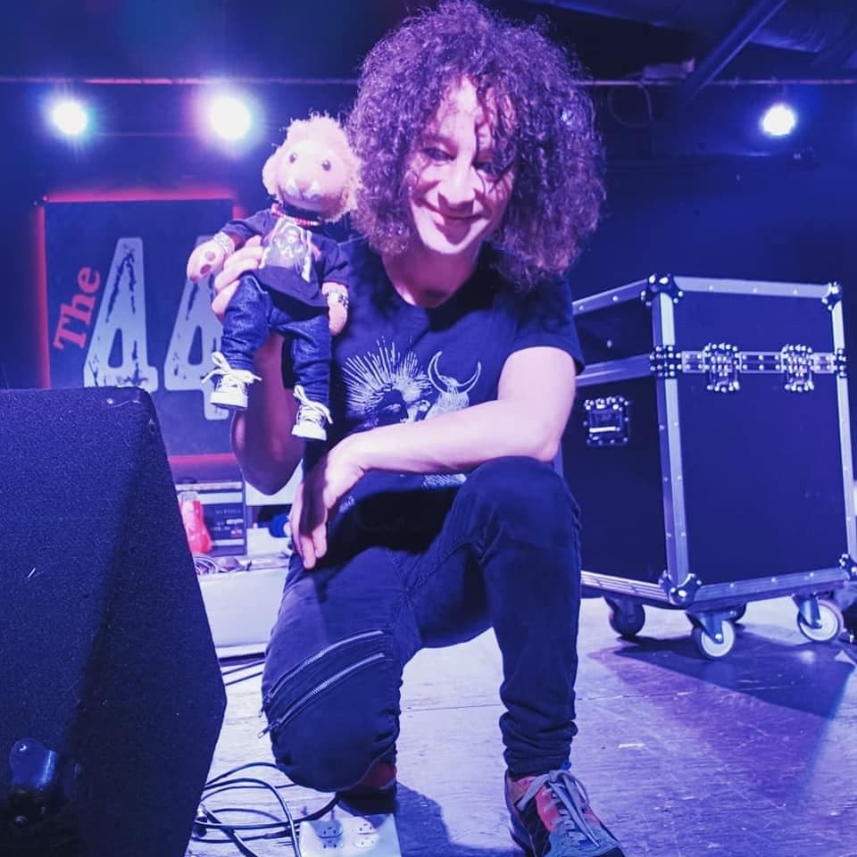 Scott Landes backstage